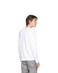 weißes bedrucktes Sweatshirt von Hugo