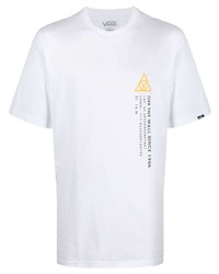 weißes bedrucktes T-Shirt mit einem Rundhalsausschnitt von Carhartt WIP