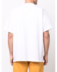 weißes bedrucktes T-Shirt mit einem Rundhalsausschnitt von Carhartt WIP