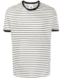 weißes bedrucktes T-Shirt mit einem Rundhalsausschnitt von PT TORINO