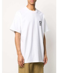 weißes bedrucktes T-Shirt mit einem Rundhalsausschnitt von Carhartt WIP