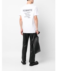 weißes bedrucktes T-Shirt mit einem Rundhalsausschnitt von Zadig & Voltaire