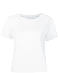 weißes bedrucktes T-shirt von Anine Bing