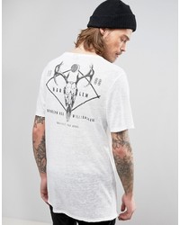 weißes bedrucktes T-shirt von Asos