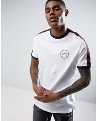 weißes bedrucktes T-shirt von Asos