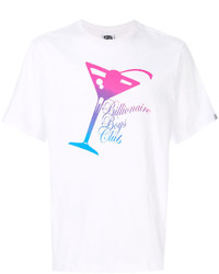 weißes bedrucktes T-shirt von Billionaire Boys Club