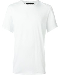 weißes bedrucktes T-shirt von Haider Ackermann