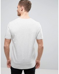 weißes bedrucktes T-shirt von Jack and Jones