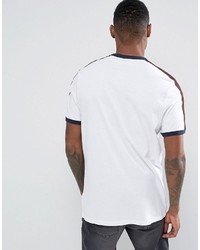 weißes bedrucktes T-shirt von Asos