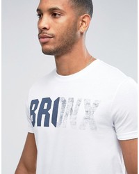 weißes bedrucktes T-shirt von Asos