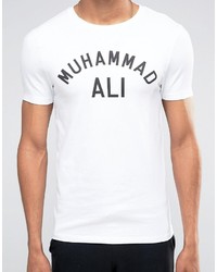 weißes bedrucktes T-shirt von Asos