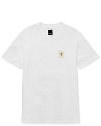 weißes bedrucktes T-shirt von Oamc