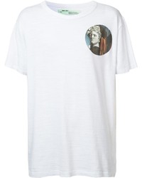 weißes bedrucktes T-shirt von Off-White