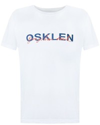 weißes bedrucktes T-shirt von OSKLEN