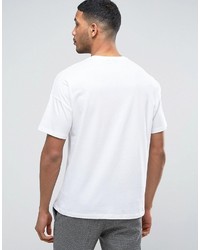 weißes bedrucktes T-shirt von Asos