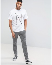 weißes bedrucktes T-shirt von Asos