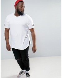 weißes bedrucktes T-shirt von Asos