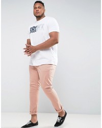 weißes bedrucktes T-shirt von Asos