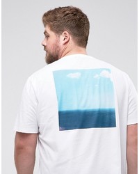 weißes bedrucktes T-shirt von Asos