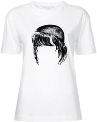 weißes bedrucktes T-shirt von Stella McCartney
