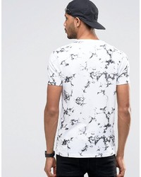 weißes bedrucktes T-shirt von Asos