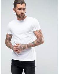 weißes bedrucktes T-shirt von Asos