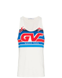 weißes bedrucktes Trägershirt von Givenchy