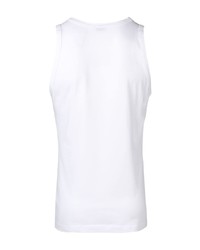 weißes bedrucktes Trägershirt von Dolce & Gabbana Underwear