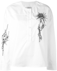 weißes besticktes Hemd von Carven