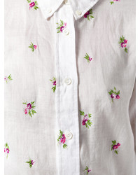 weißes besticktes Hemd von Isabel Marant