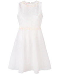 weißes besticktes Kleid von Giamba