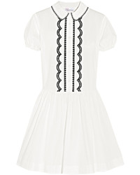 weißes besticktes Kleid von RED Valentino
