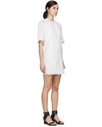 weißes besticktes Kleid von Isabel Marant