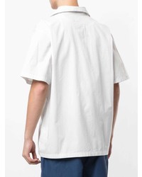 weißes besticktes Kurzarmhemd von Nike
