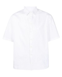 weißes besticktes Kurzarmhemd von Neil Barrett