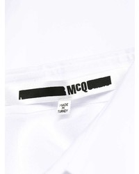 weißes besticktes Langarmhemd von McQ Alexander McQueen