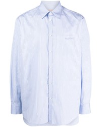 weißes besticktes Langarmhemd von Valentino Garavani