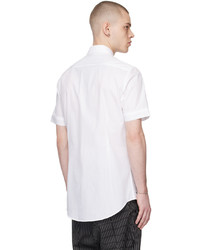 weißes besticktes Langarmhemd von Vivienne Westwood