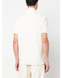 weißes besticktes Polohemd von Fred Perry