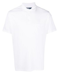 weißes besticktes Polohemd von Polo Ralph Lauren