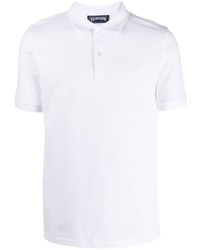 weißes besticktes Polohemd von Vilebrequin