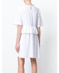 weißes besticktes schwingendes Kleid von Vivetta