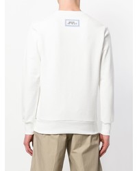 weißes besticktes Sweatshirt von Lc23