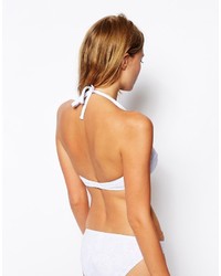 weißes Bikinioberteil von Asos