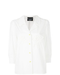 weißes Businesshemd von Boutique Moschino