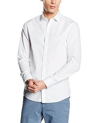 weißes Businesshemd von Calvin Klein