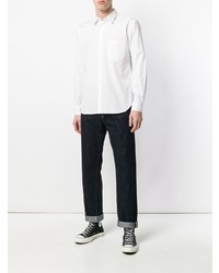 weißes Businesshemd von Comme Des Garcons Homme Plus