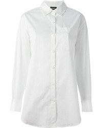 weißes Businesshemd von DKNY