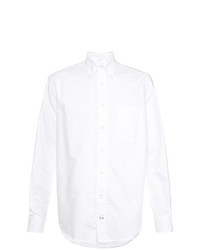 weißes Businesshemd von Gitman Vintage