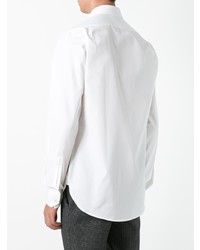 weißes Businesshemd von Saint Laurent